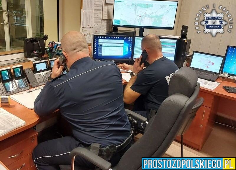 Olesno: Szybka akcja służb. 21-latek w kryzysie emocjonalnym odnaleziony w trzy godziny