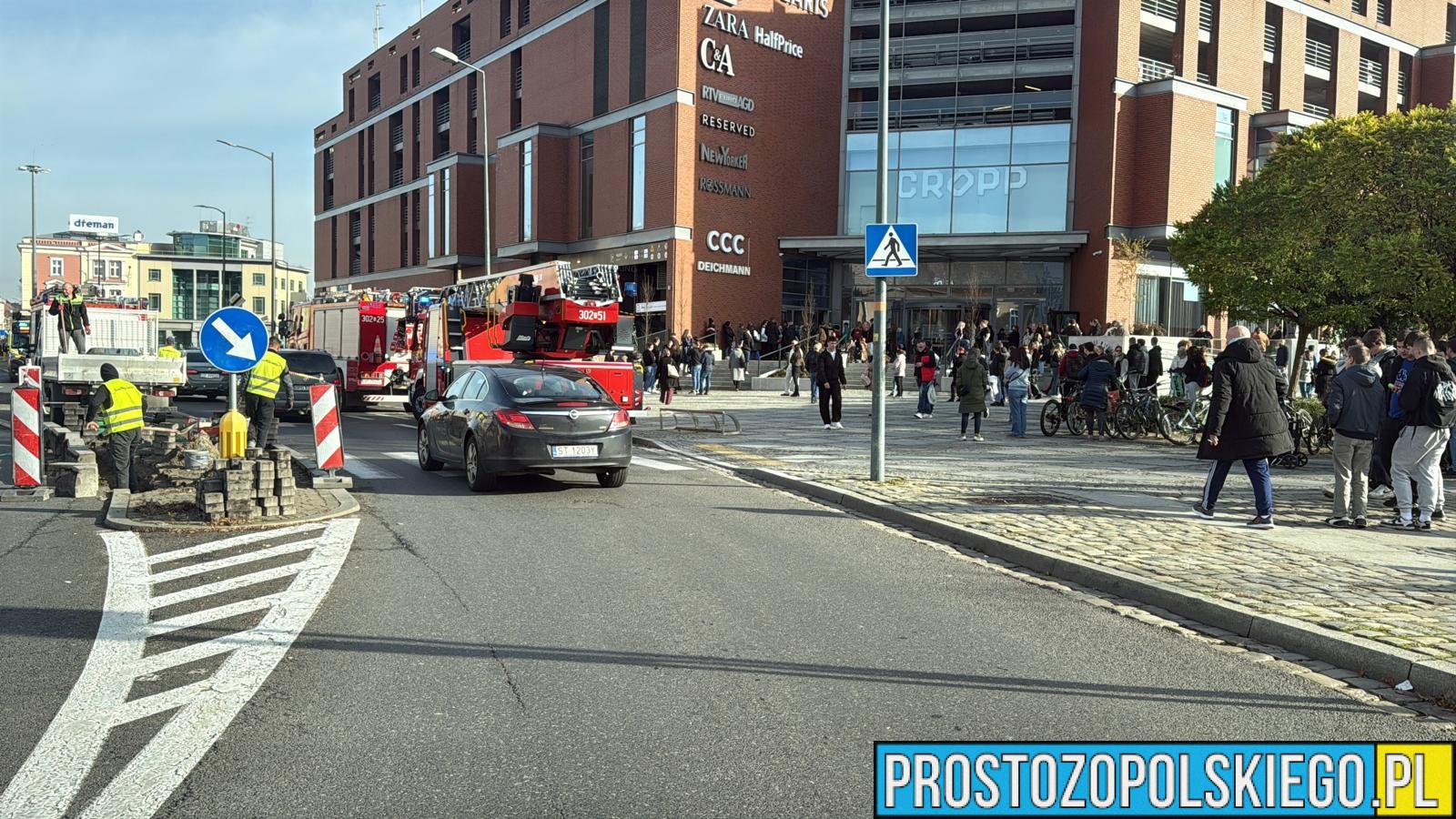 Pożar w centrum handlowym Solaris w Opolu – ewakuowano 600 osób, jedna osoba poszkodowana