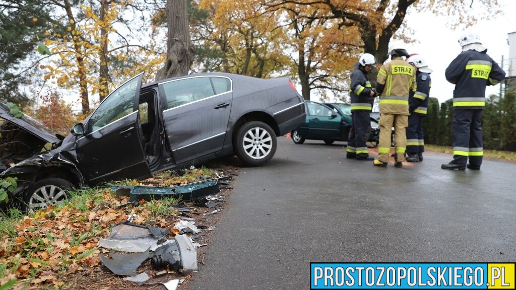 Wypadek na ul. Podlesie w Opolu. Ranny został 65-latek.Sprawca 20-latek ukarany mandatem 3000zł