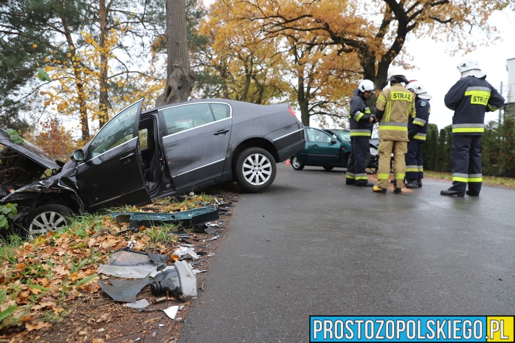 Wypadek na ul. Podlesie w Opolu. Ranny został 65-latek.Sprawca 20-latek ukarany mandatem 3000zł