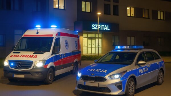Aresztowany za atak na ratownika medycznego. 28-latek miał ponad 3 promile alkoholu
