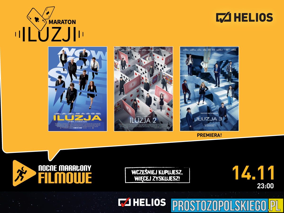 Helios prezentuje ekscytujące premiery listopada