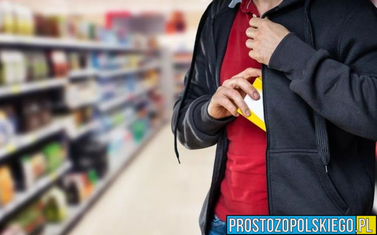 Kradzież w markecie w Kędzierzynie-Koźlu. 39-latek zrobił „zakupy” za 2 tys. zł i nie zapłacił