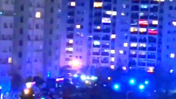 Interwencja służb na ul. Szymona Koszyka w Opolu.