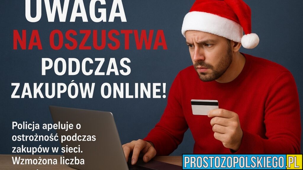 Uwaga na oszustwa podczas zakupów online! Policja apeluje o ostrożność
