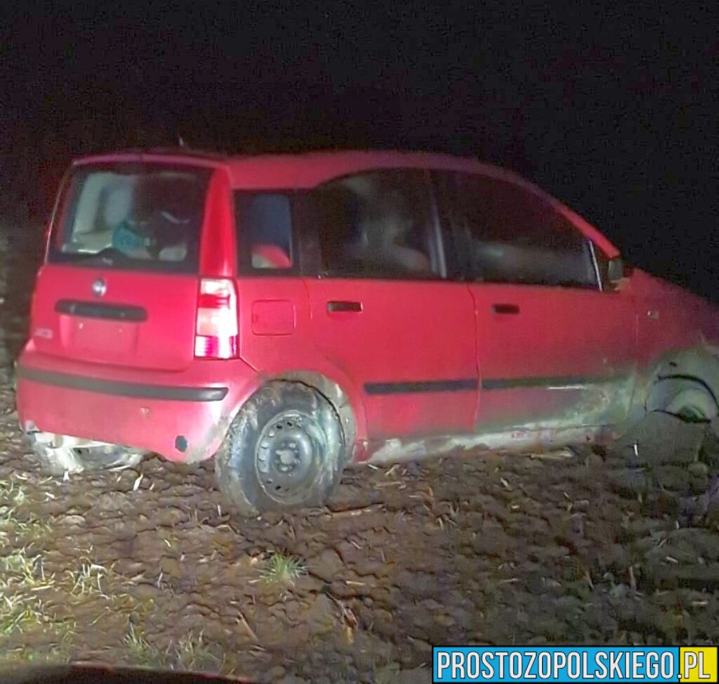 Ukradł samochód z&nbsp;kluczykami i&nbsp;porzucił go na&nbsp;polach. 34-latek zatrzymany przez&nbsp;prudnickich policjantów