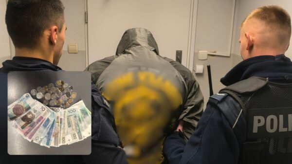 Kradzież w pociągu relacji Opole–Bierdzany. 18-latek zatrzymany przez policjantów z Ozimka