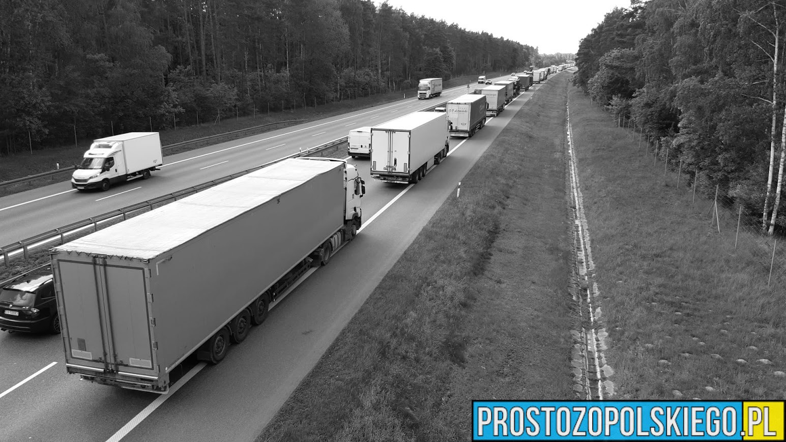 Karambol na autostradzie A4 przy Górze Świętej Anny. Zderzyło się 8 pojazdów, jedna osoba nie żyje