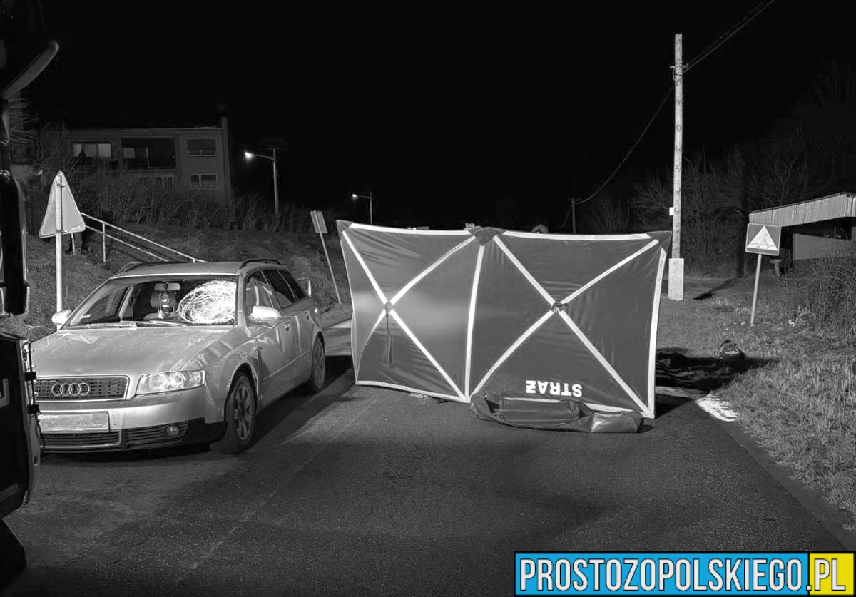 Tragiczny wypadek w Idzikowicach. Nie żyje 54-letni pieszy