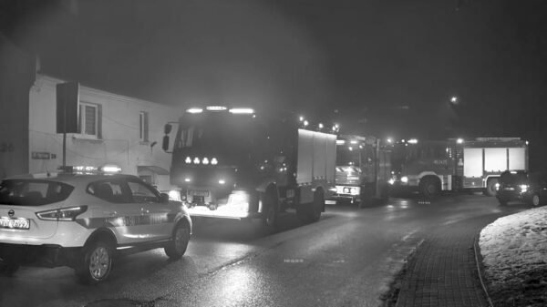 Tragiczny pożar mieszkania w Otmuchowie. Nie żyje mężczyzna