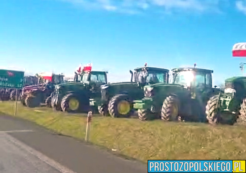Protest rolników przeciwko umowie Mercosur. Akcja także w Pakosławicach koło Nysy