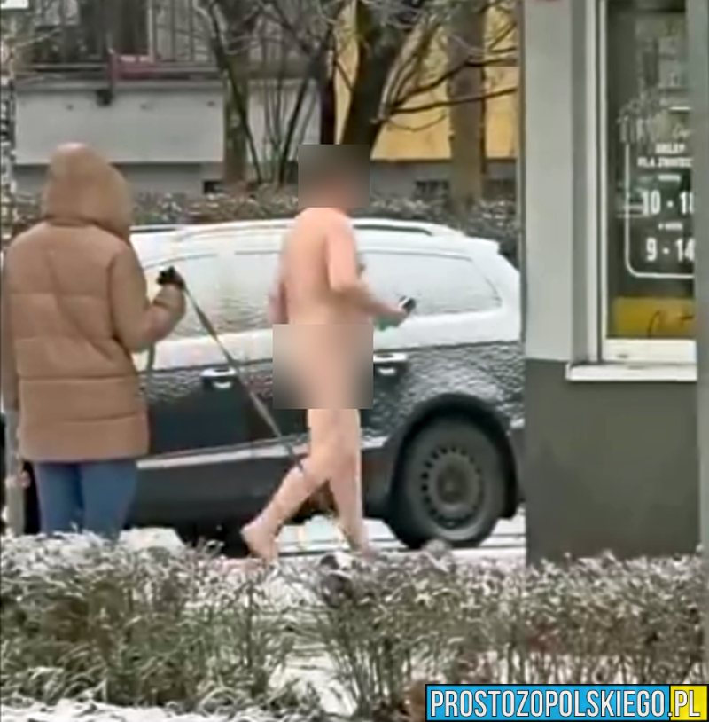 Nagiego mężczyznę widziano na osiedlu Chabry w Opolu. Interweniowała policja i pogotowie