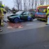 Wypadek na skrzyżowaniu Sosnkowskiego i Wodociągowej w Opolu. Jedna osoba trafiła do szpitala