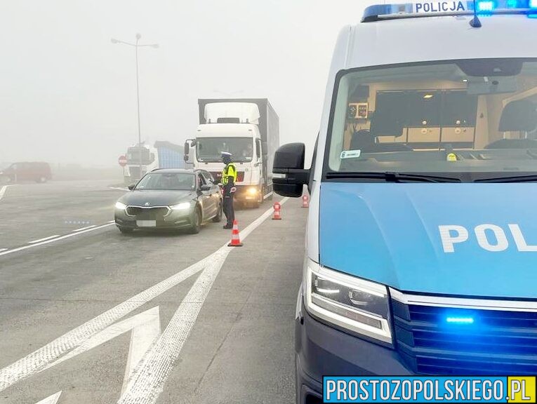 Wypadek na A4 pod Siedliskami. Bus najechał na ciężarówkę – utrudnienia w kierunku Wrocławia