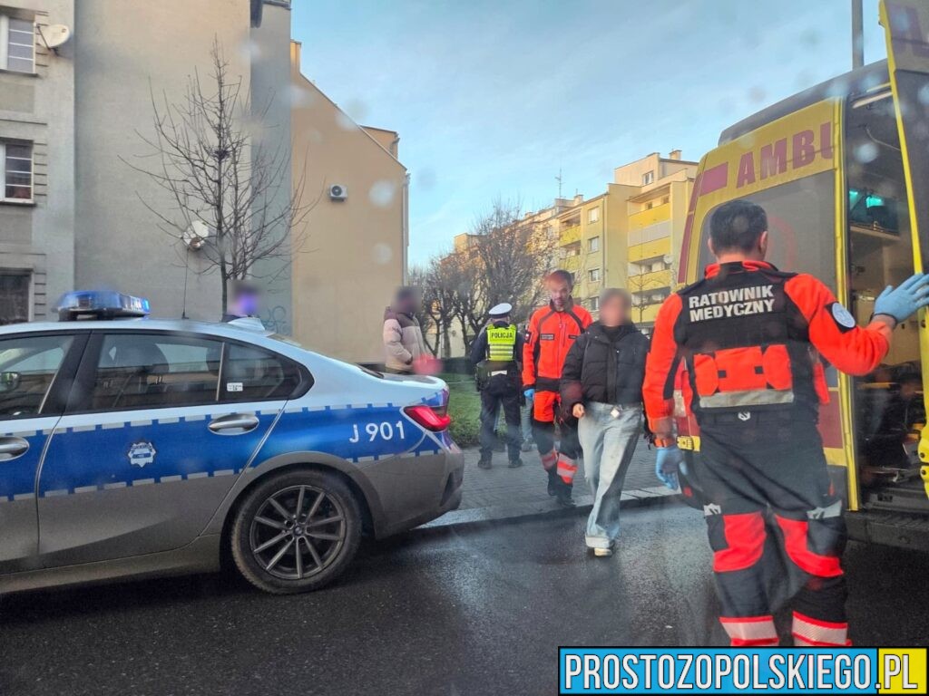 Potrącenie nastolatki na pasach na ul. Spychalskiego w Opolu. Na miejscu pracują służby – możliwe utrudnienia w ruchu