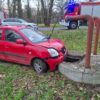 Zdarzenie drogowe na ul. Parkowej w Strzelcach Opolskich. Kierująca trafiła do szpital