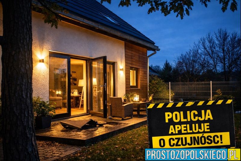 Dwa włamania do domów jednorodzinnych w powiecie strzeleckim. Policja apeluje o czujność