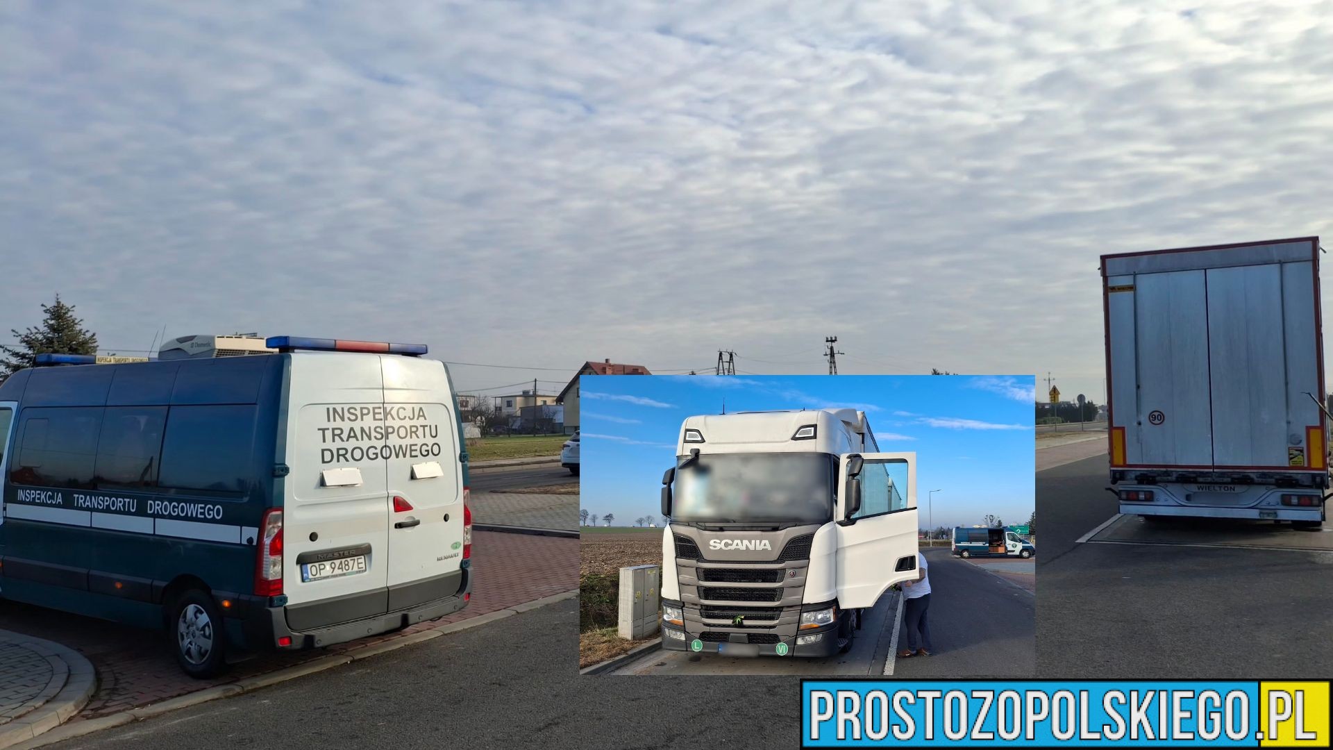 Poważne naruszenia czasu pracy kierowcy. Kontrola WITD na DK45 w Reńskiej Wsi