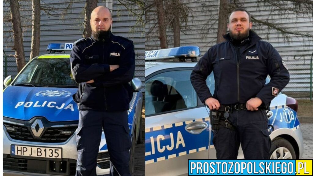 Lewin Brzeski: Policjanci uratowali mężczyznę z&nbsp;lodowatej rzeki. 29-latek trafił do&nbsp;szpitala