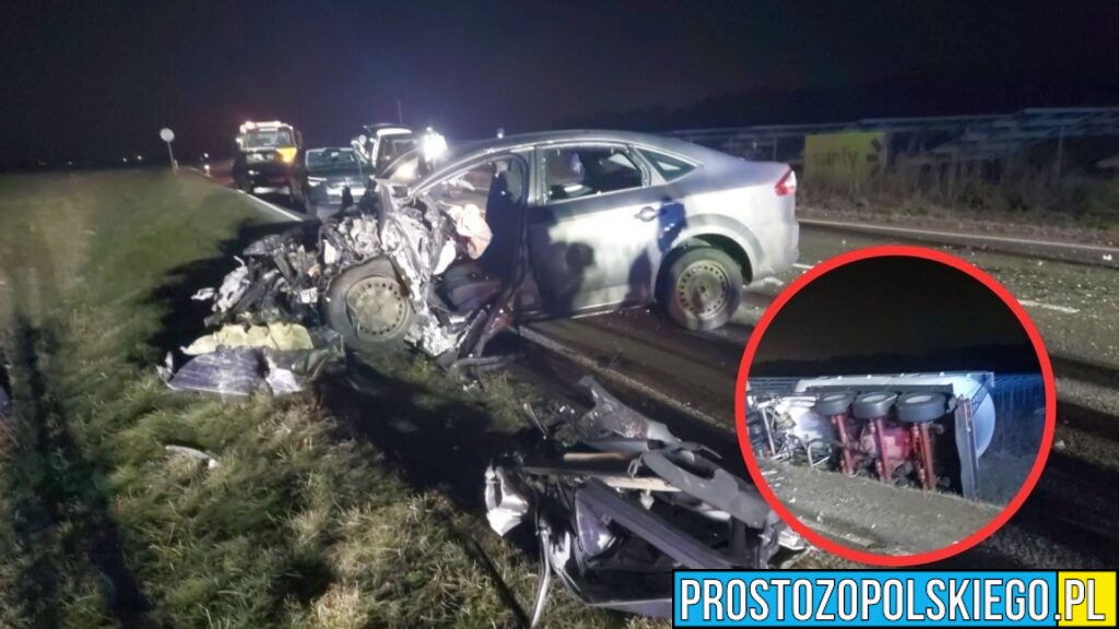 Śmiertelny wypadek na obwodnicy Choruli i Gogolina. Nie żyje 41-letni kierowca