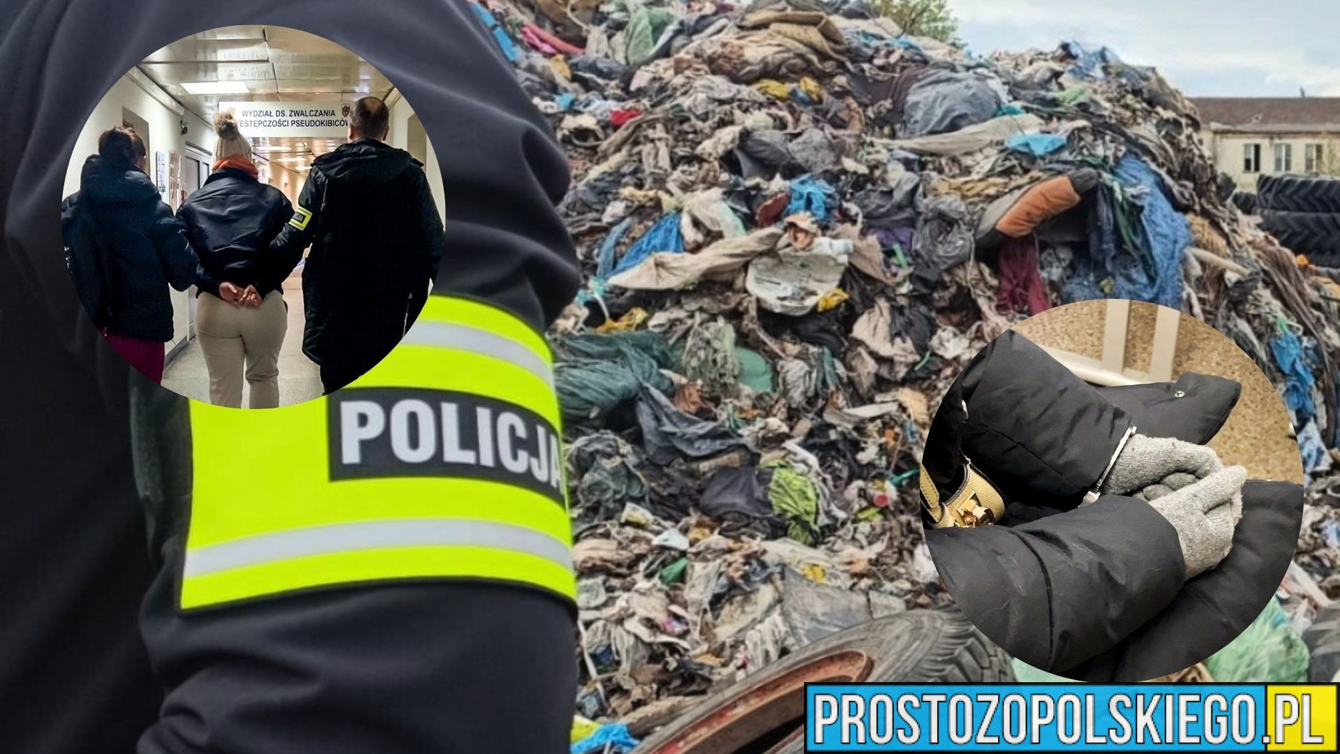 Opolska policja rozbija „mafię śmieciową”. 134 podejrzanych, mienie warte 12,5 mln zł zabezpieczone