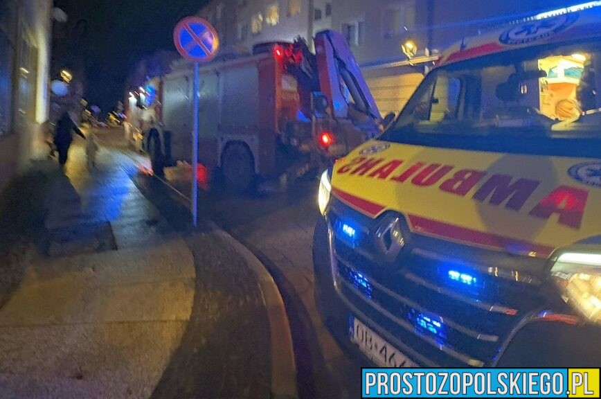 Zatrucie tlenkiem węgla w Brzegu. Cztery osoby, w tym dwoje dzieci, trafiły do szpitala