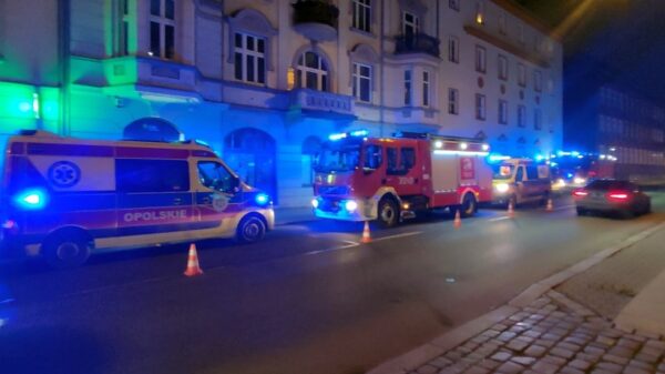 Podejrzenie zatrucia tlenkiem węgla w centrum Opola. Jedna osoba trafiła do szpitala