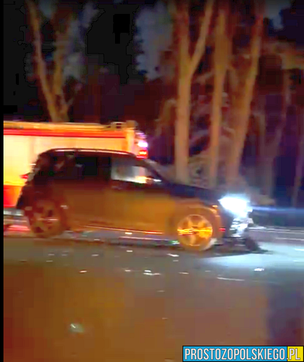 wypadek autobusu, zderzenie autobusu, wypadek autobusu opole, wypadek ukraińskiego autobusu, 