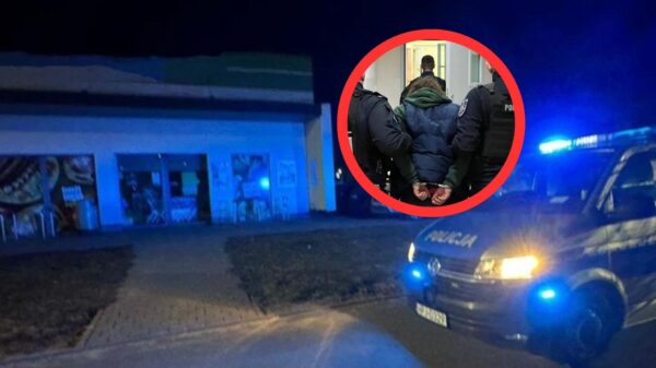 Włamanie do sklepu w Kluczborku. 38-latek zatrzymany na gorącym uczynku