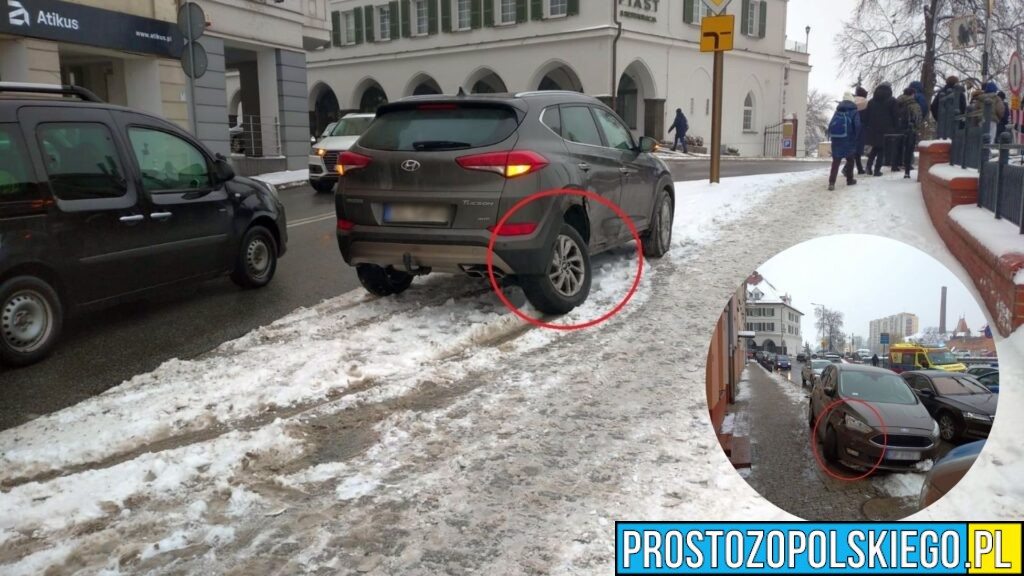 Zdarzenie drogowe na ul. Piastowskiej w Opolu. 75-latek ukarany mandatem 1500 zł