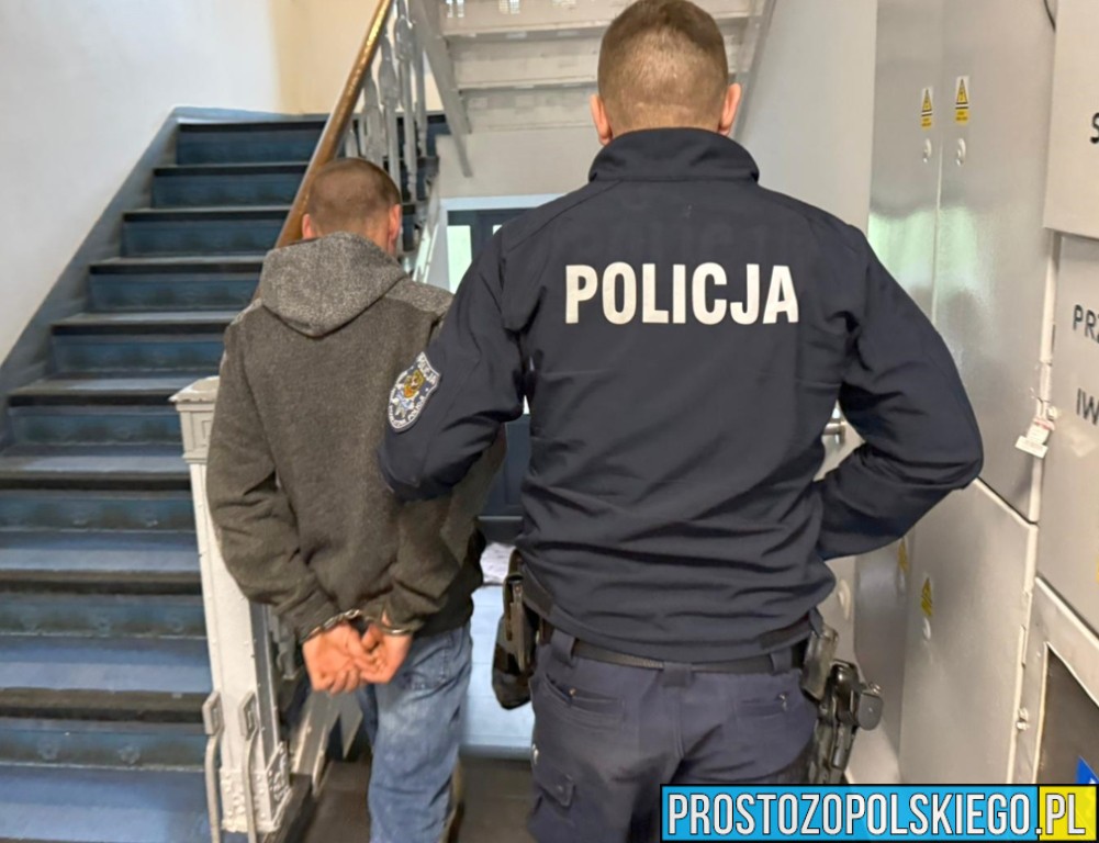Poszukiwany 36-latek zatrzymany w Namysłowie. Trafi do więzienia na półtora roku