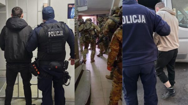 Uzbrojony i niebezpieczny mężczyzna zatrzymany przez kontrterrorystów