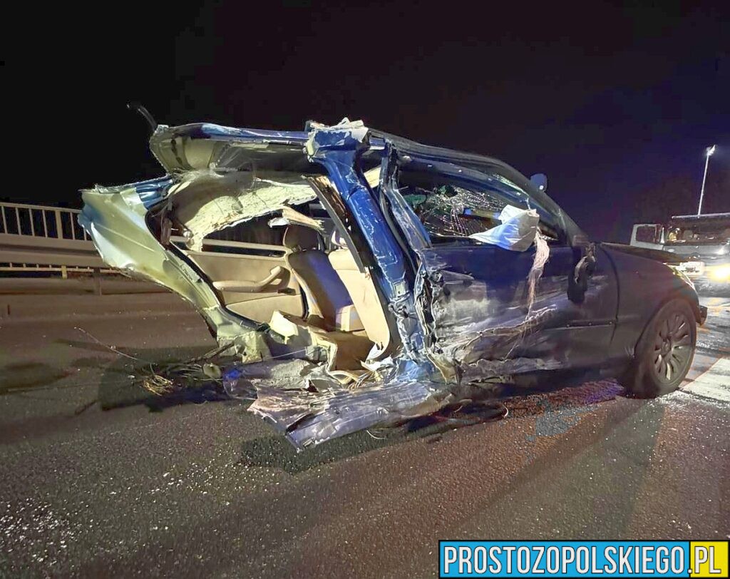 wypadek dk39 Brzeg Namysłów Pisarzowice straż osobówka auto droga pogotowie ranni