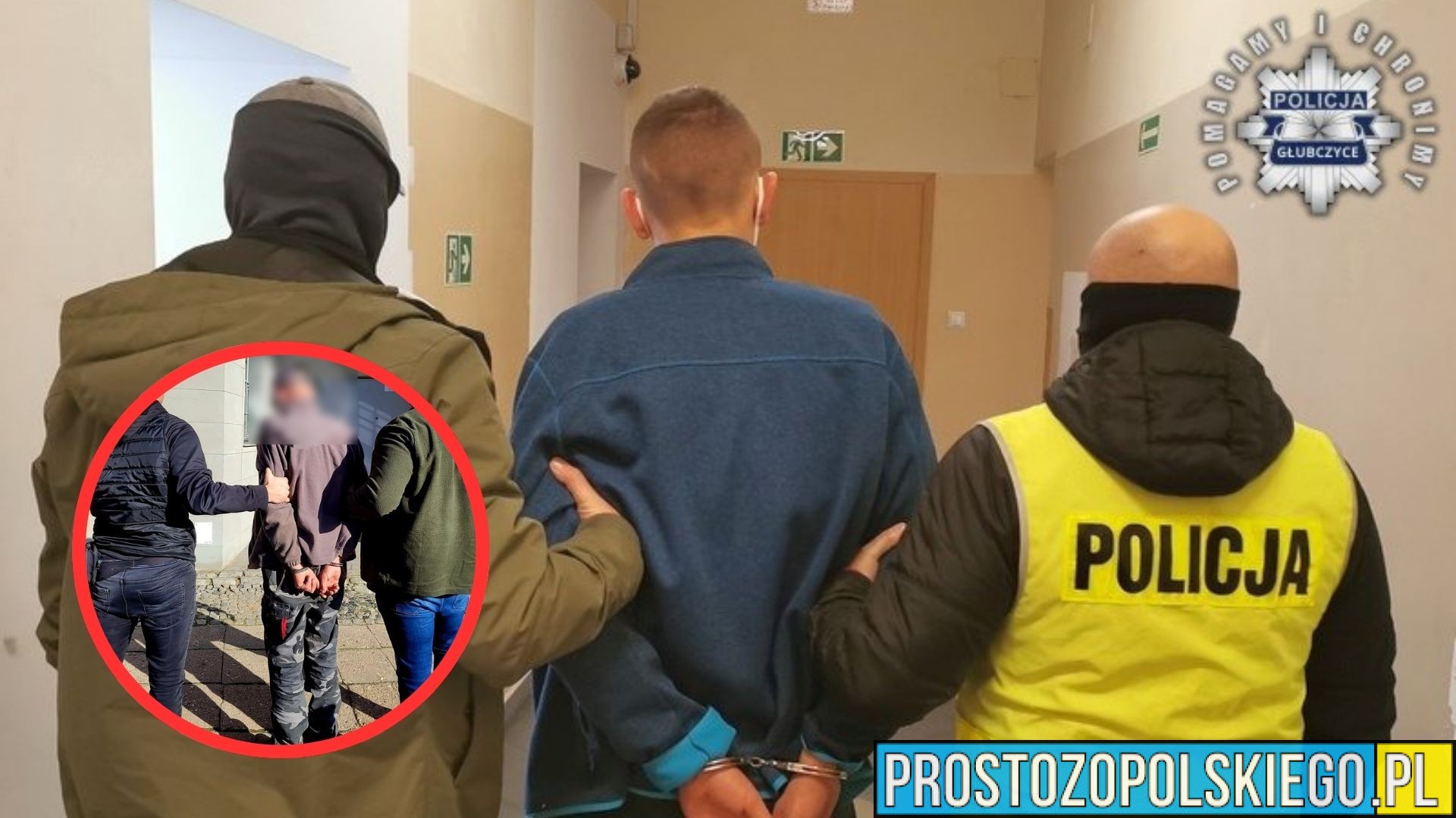 Policjanci po służbie zatrzymali poszukiwanego i kierowcę z sądowym zakazem. Interwencja w Głubczycach