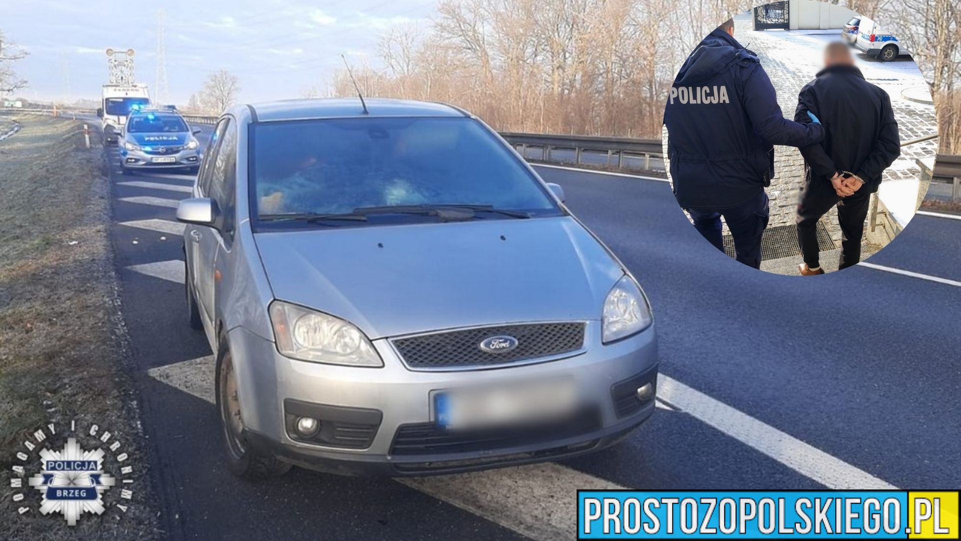 Samochód odmówił mu posłuszeństwa, bo wlał niewłaściwe.46-latek miał blisko promil alkoholu w organizmie