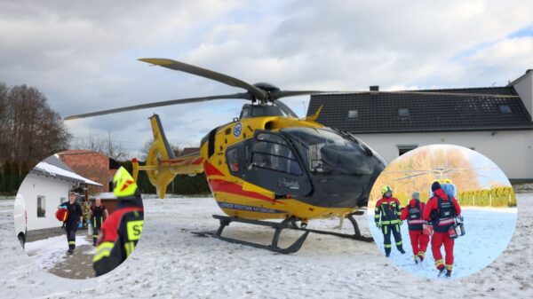 Komprachcice, ul. Klasztorna: 86-latek zmarł mimo reanimacji. Interweniował LPR Ratownik23