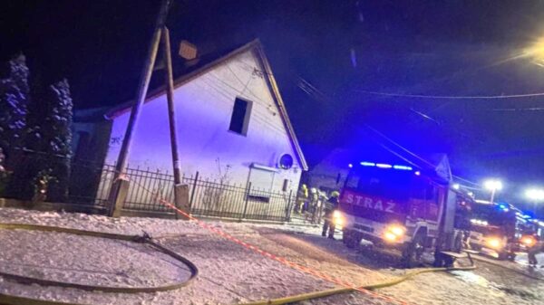 Sylwester i Nowy Rok na Opolszczyźnie. 50 interwencji strażaków, jedna ofiara śmiertelna