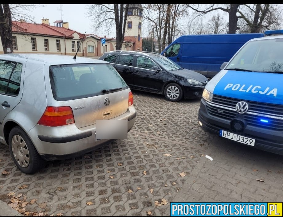 Kluczborscy policjanci pomogli seniorowi odnaleźć samochód. 78-latek bezpiecznie wrócił do domu