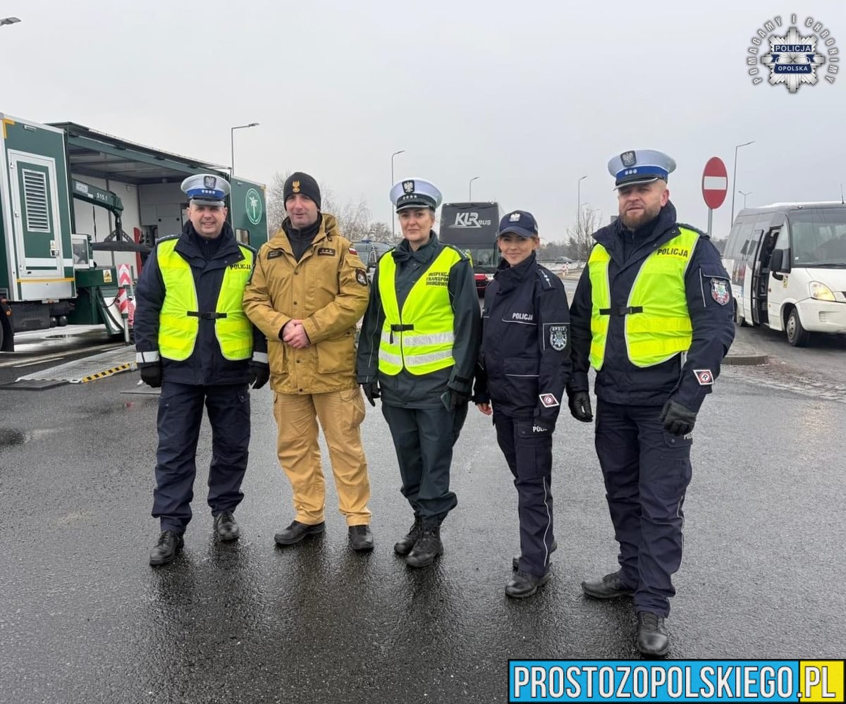 Bezpieczne ferie w Opolskiem. Kontrole autokarów i akcja „Bezpieczna A4” ruszyły