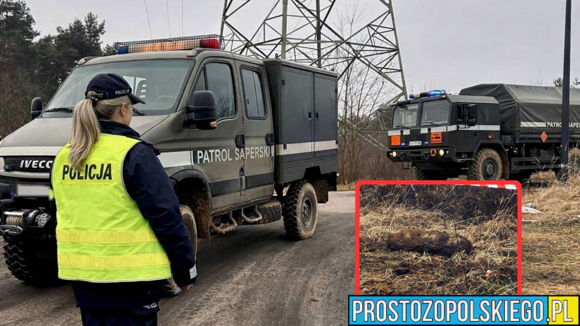 Niebezpieczne znalezisko w Bierawie. Niewybuch na terenie powiatu kędzierzyńsko-kozielskiego