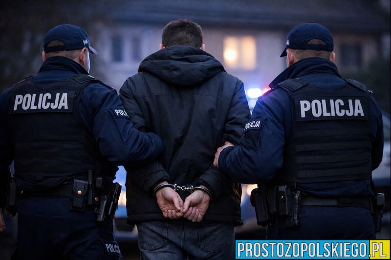 Złamał zakaz zbliżania się do rodziny. 40-latek zatrzymany przez policję w Lewinie Brzeskim