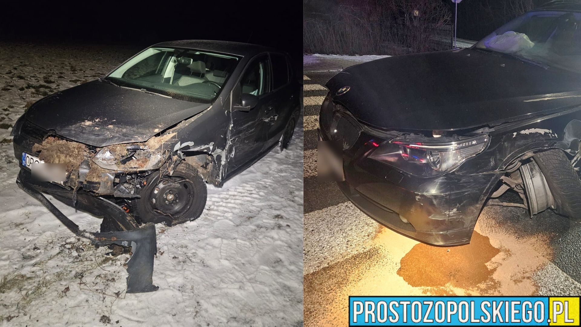 Groźny wypadek drogowy w miejscowości Kup. 73-letnia kobieta trafiła do szpitala