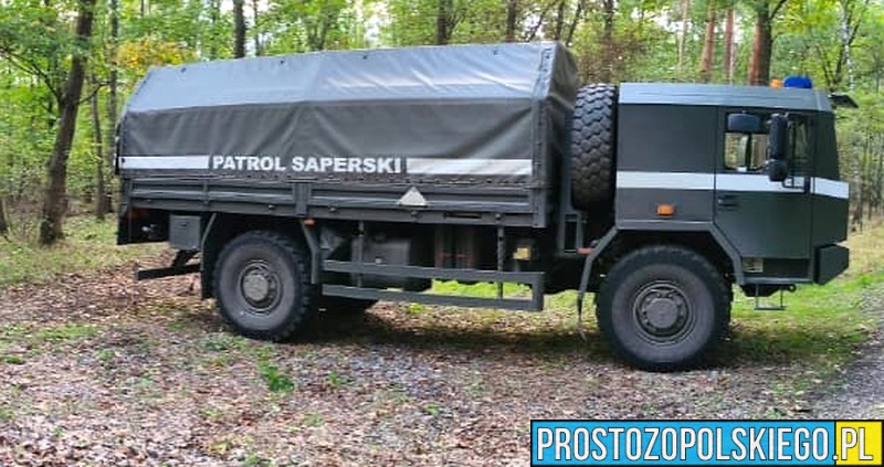 Niewybuch między Bierawą a Ciskiem. Droga całkowicie zablokowana