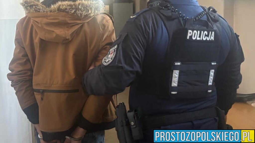 Kluczborscy policjanci zatrzymali poszukiwanego 28-latka