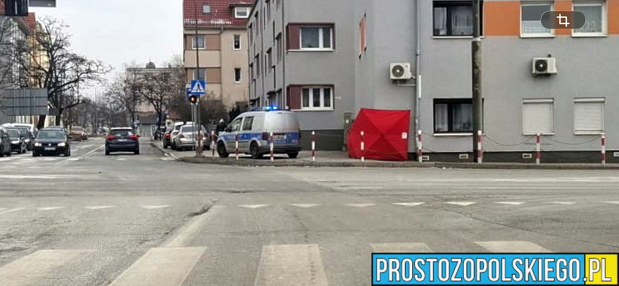 Tragedia na ul. 1 Maja w Opolu. Nie żyje około 40-letni mężczyzna