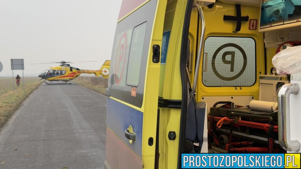 Szybka reakcja świadków uratowała życie. Zatrzymanie krążenia w Olszance