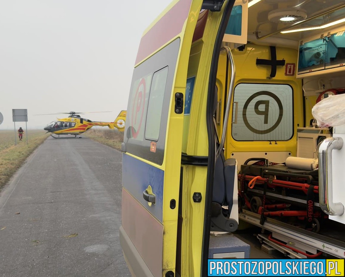 Szybka reakcja świadków uratowała życie. Zatrzymanie krążenia w Olszance