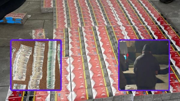 Kluczbork: Policja zlikwidowała kanał dystrybucji nielegalnych papierosów. Trzy osoby zatrzymane