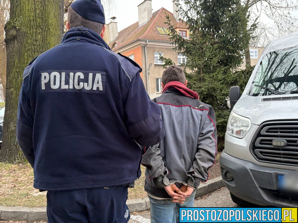 Poszukiwany 32-latek zatrzymany w gminie Tułowice. Policja zabezpieczyła 450 porcji narkotyków