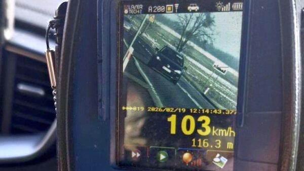 103 km/h w terenie zabudowanym. 34-latka straciła prawo jazdy